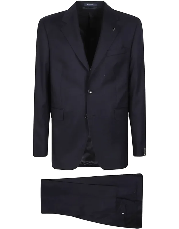 Virgin Wool-blend Two-piece Suit