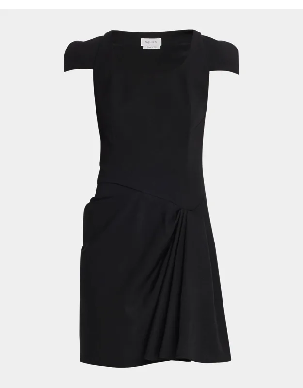 Draped Mini Dress