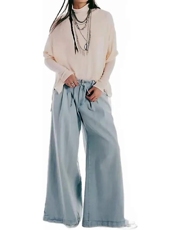 Julien Wide Leg Chino Pants