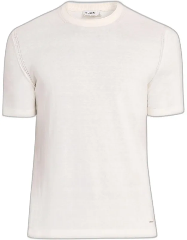 Nathan Silk And Cashmere Crewneck T-shirt