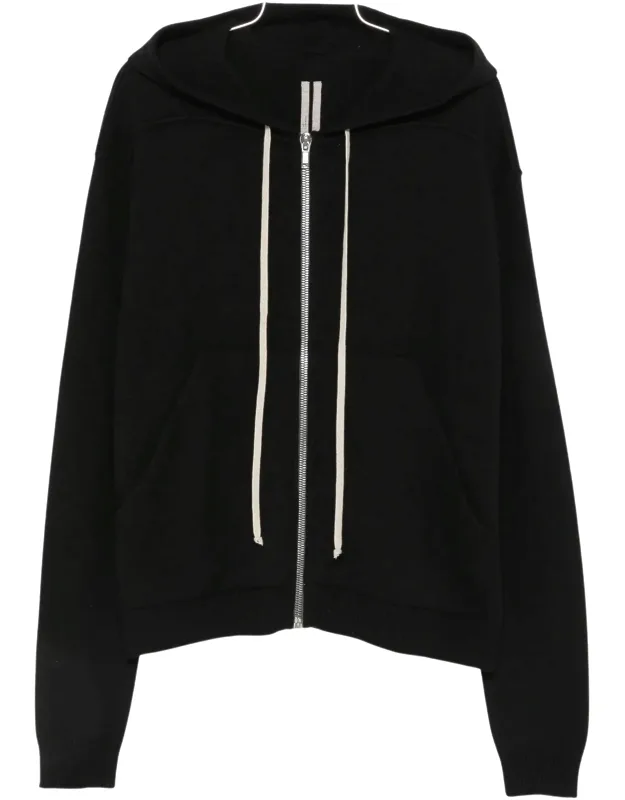 Relaxed-fit Drawstring Zip-up Hoodie