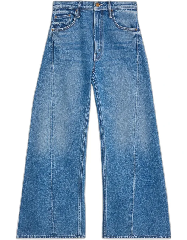 Lemon Twist Wide-leg Jeans