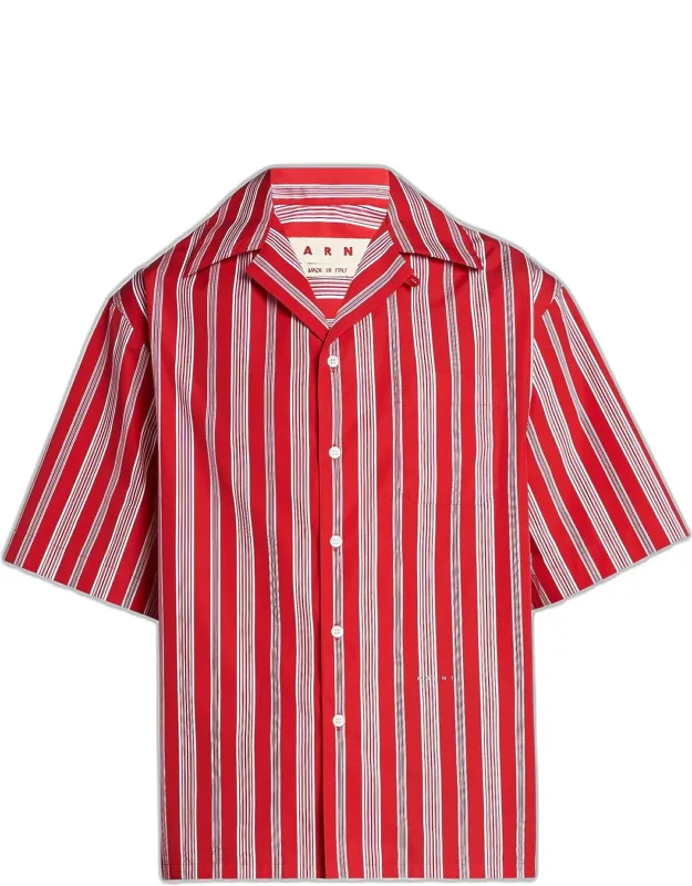 Striped Camp Shirt