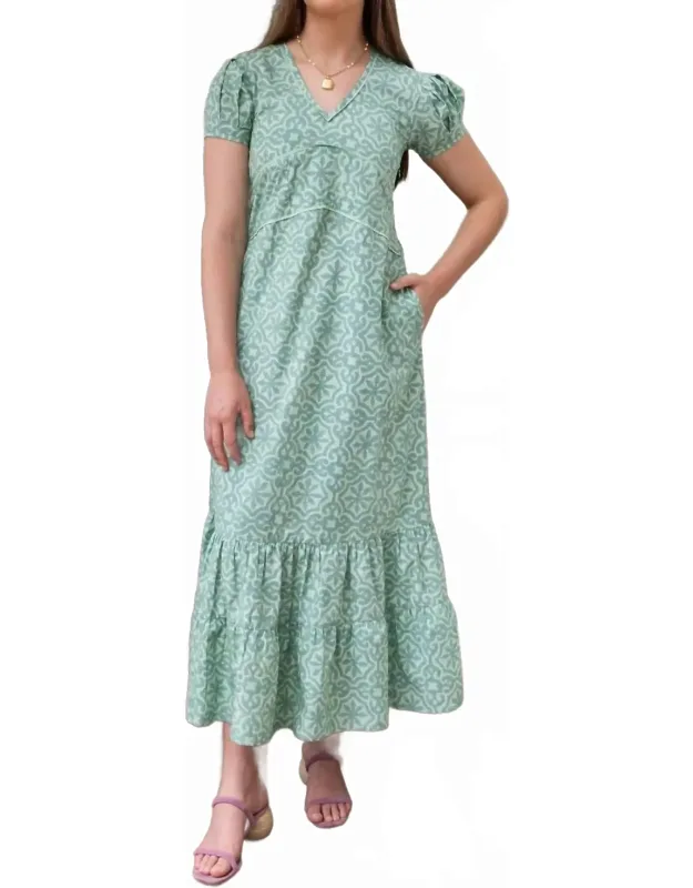 Poplin Meg Ankle Dress