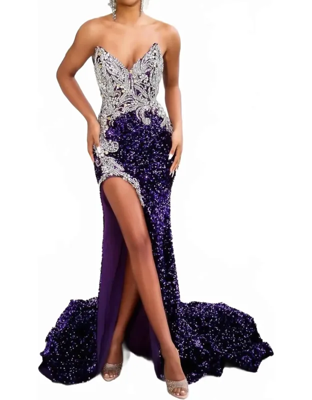 Strapless Prom Dress