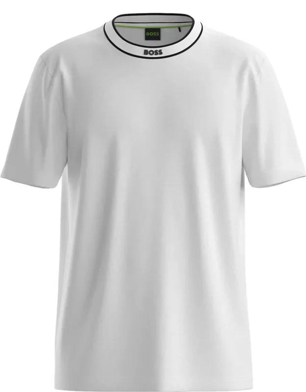 Cotton T-shirt With Logo Crew Neck