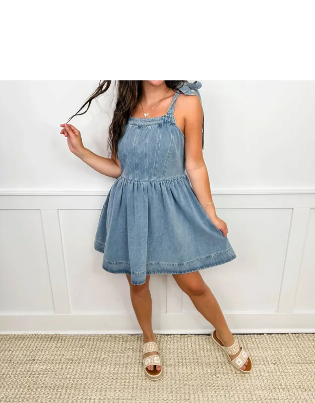 Cotton Mini Dress