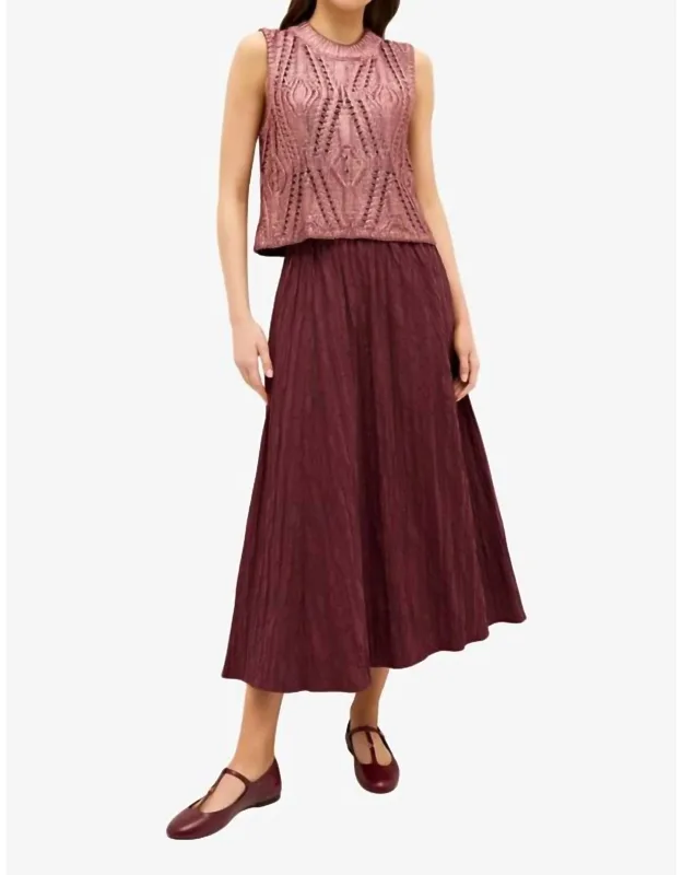 Sasha Midi Skirt