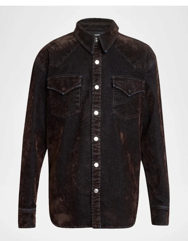 Flock Denim Western Shirt