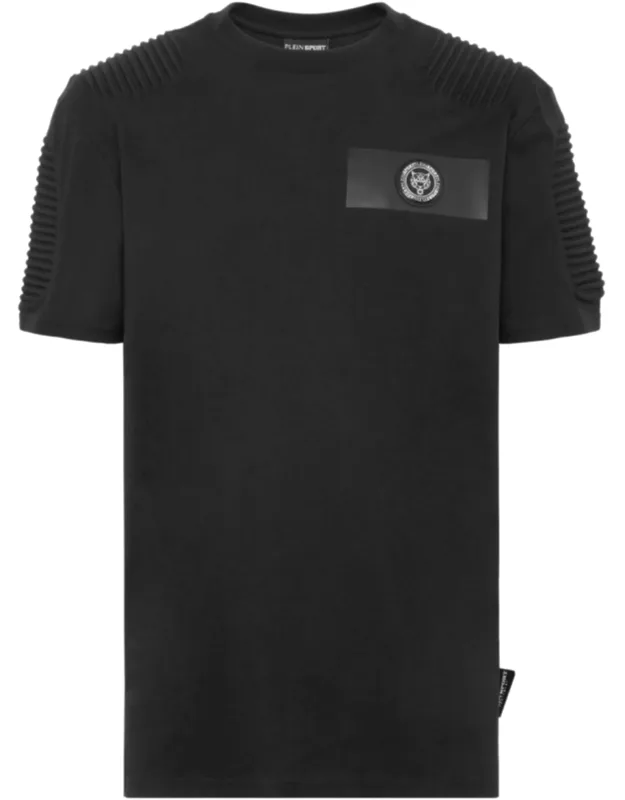 T-shirt Round Neck Ss With Maximum Comfort And Quilted Details