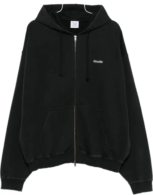 Logo-print Zip-up Hoodie