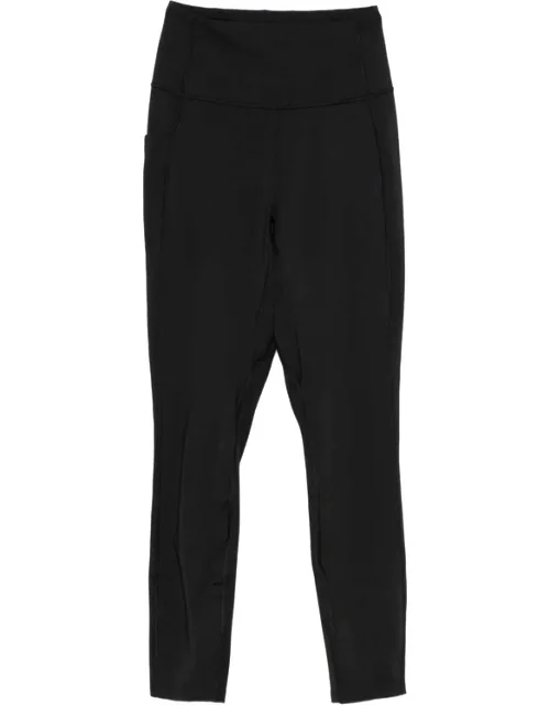 Logo-print High-waisted Leggings