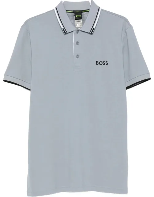 Logo-print Tipped Polo Shirt