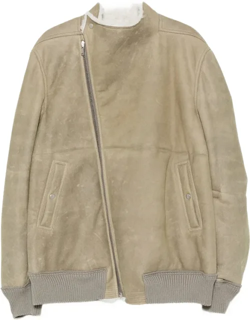 Hollywood Flight Shearling-lined Leather Jacket