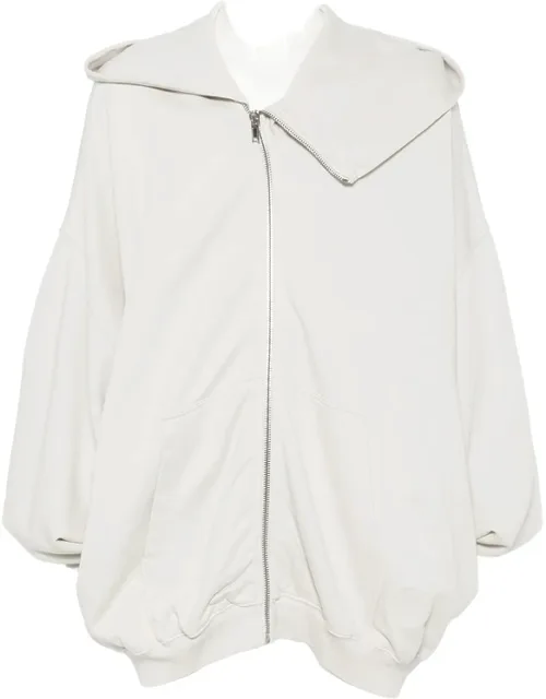 Mountain Hun Asymmetric-zip Hoodie