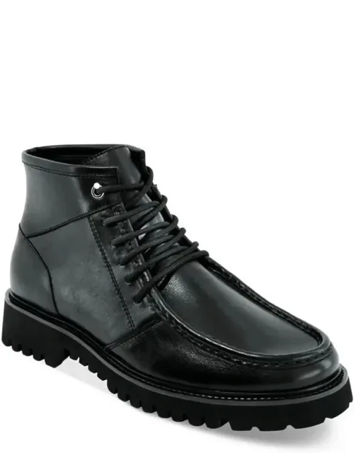 Chunky Leather Boots