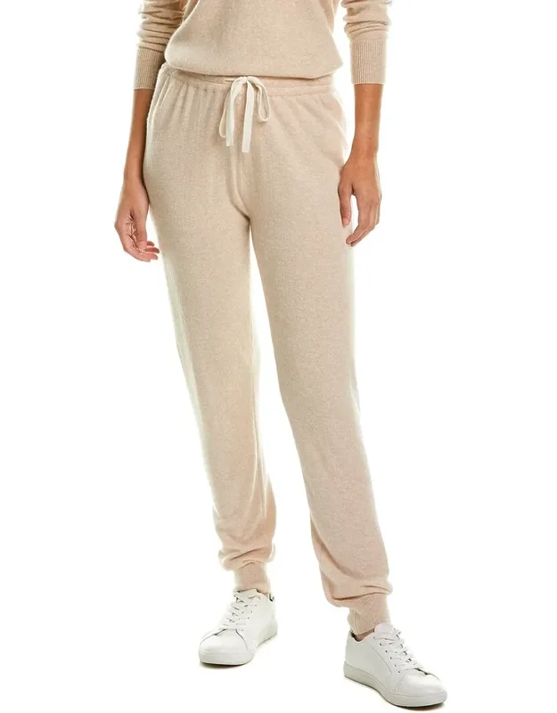 Stripe Cashmere Joggers