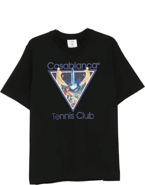 Monde Perdu Tennis Club Icon Graphic-print T-shirt