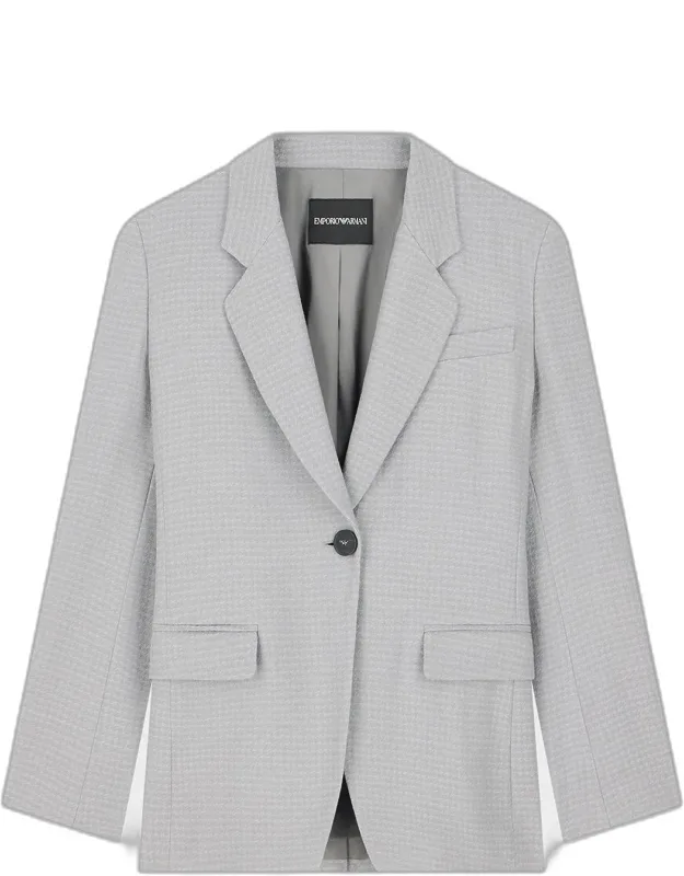 Houndstooth Blazer