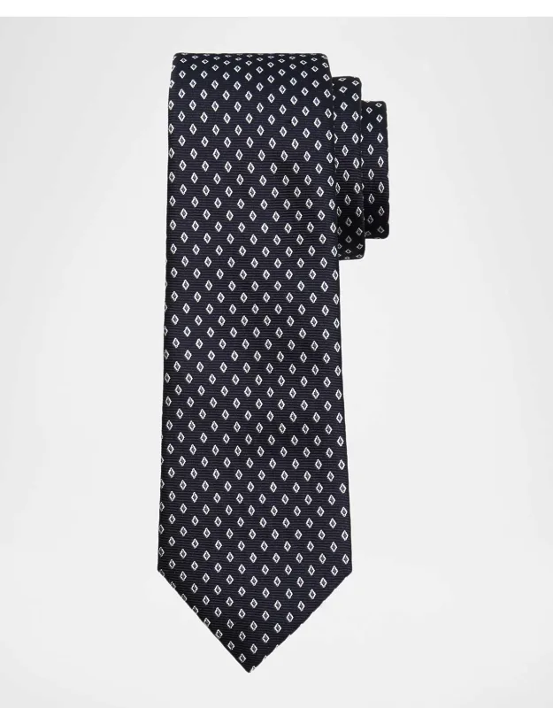 Micro-diamond Silk Tie