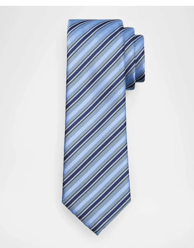 Multi-stripe Silk Tie