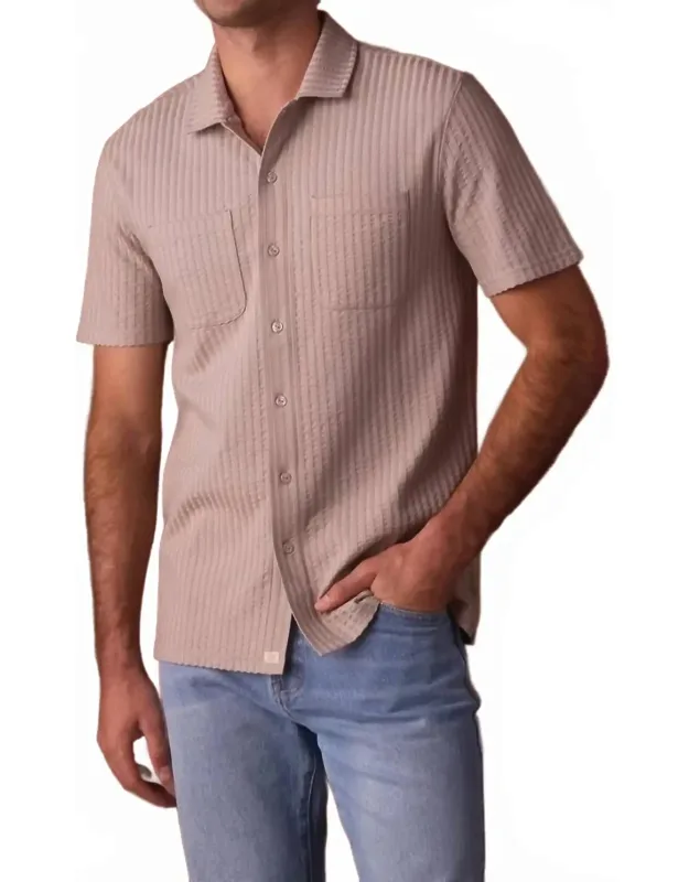 Knit Getaway Button Up Shirt