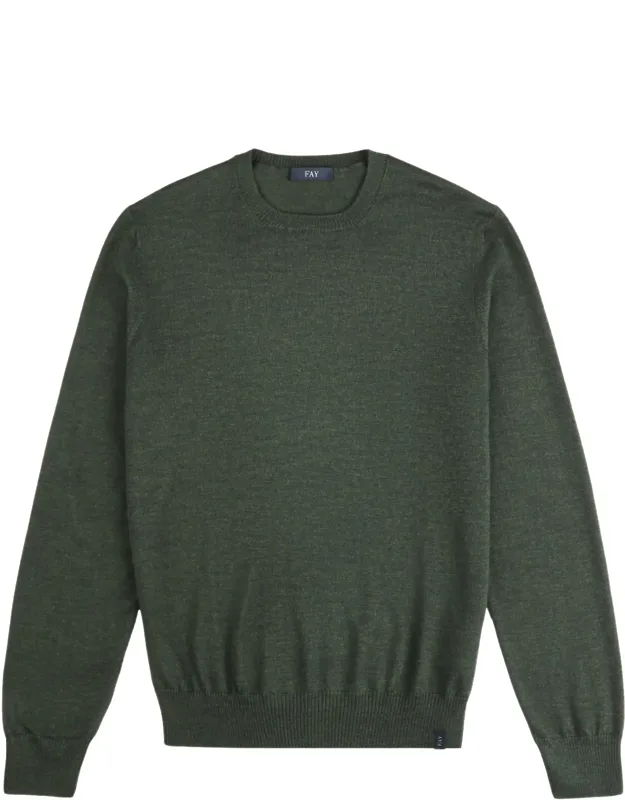 Crew Neck Knit Sweater