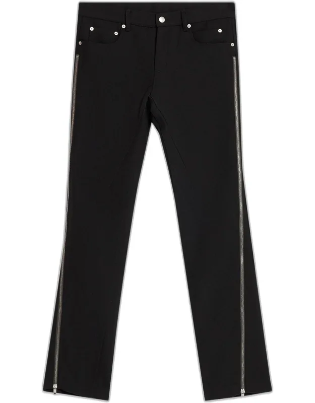 Vega Wool Zip-cuff Jeans