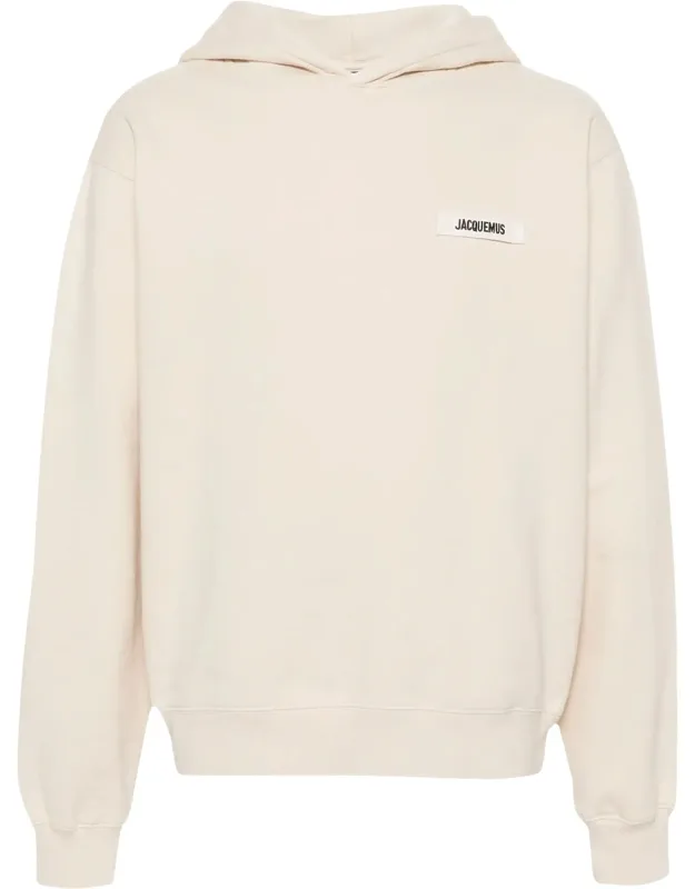 Cotton Grosgrain Hoodie