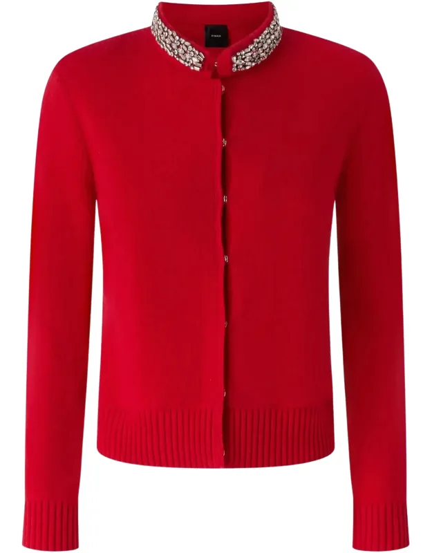 Colonia Cardigan Wool-blend Cropped Cardigan