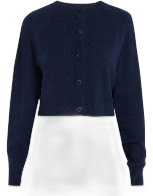 Cashmere Crop Cardigan