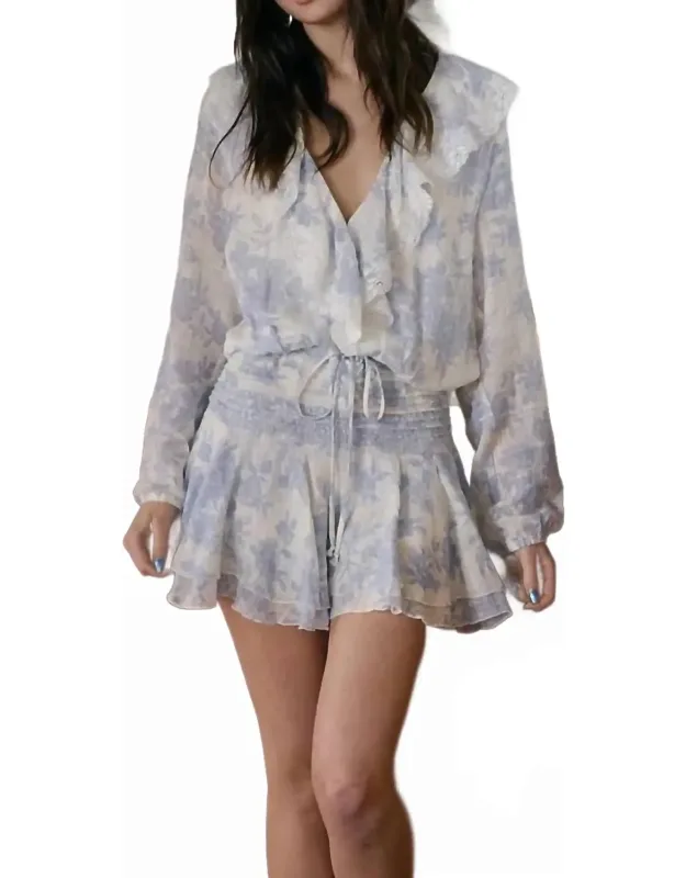 Coastal Muse Floral Mini Dress