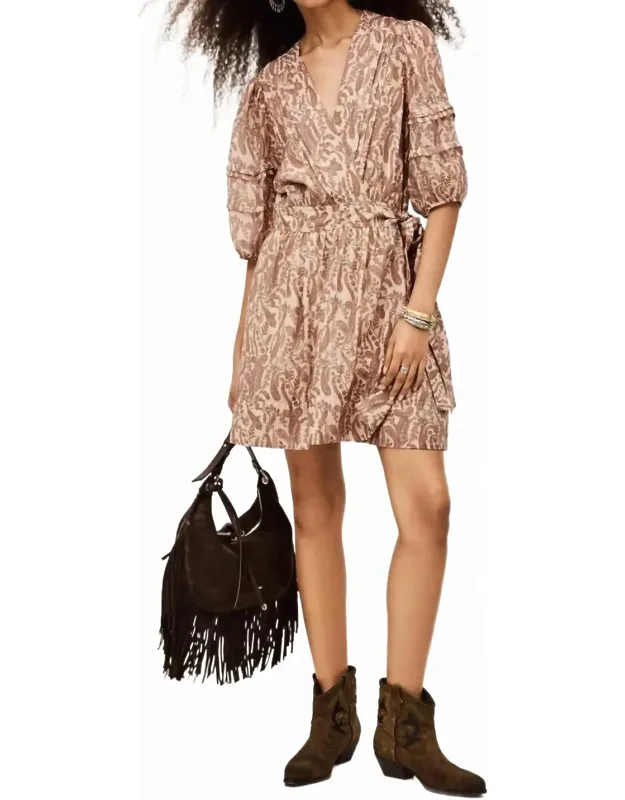 Elbow-length Sleeve Dress