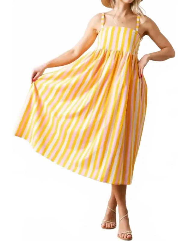 Sunkissed Stripe Reef Dress