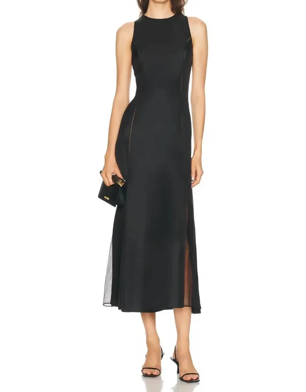 Silk Twill Dress