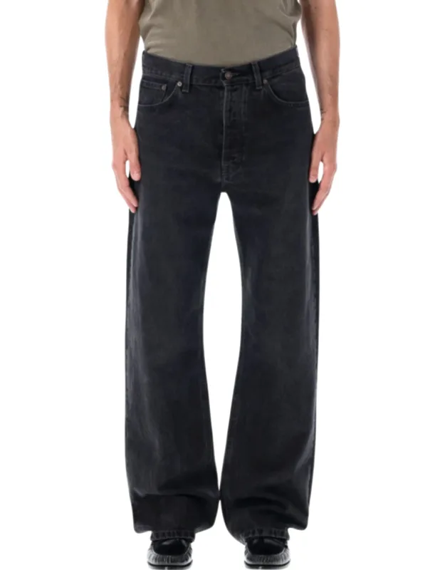 Relaxed Straight-leg Organic Cotton Jeans