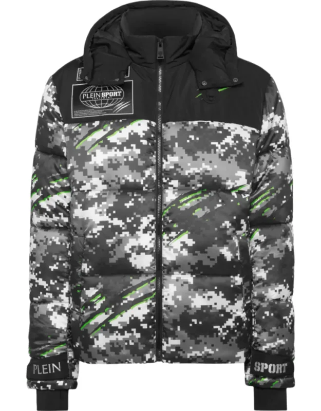 Nylon Puffer Jacket