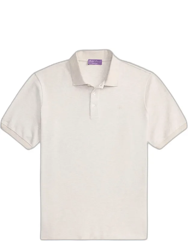 Cashmere-blend Polo Shirt