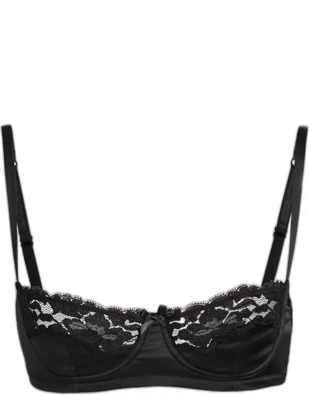 Lace Semi-padded Balconette Bra