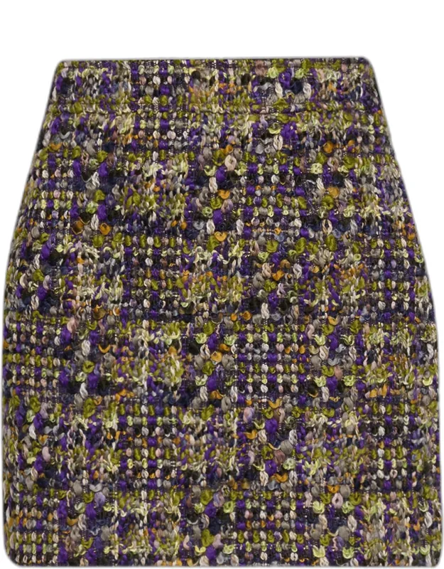 Tweed Mini Skirt
