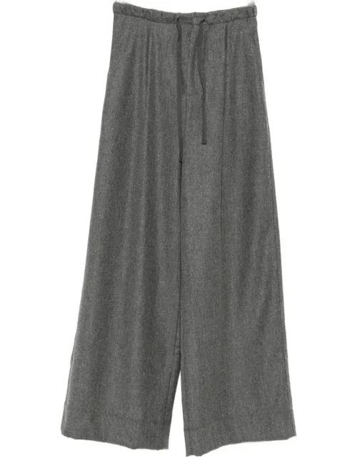 Hugues Drawstring Wide-leg Palazzo Pants