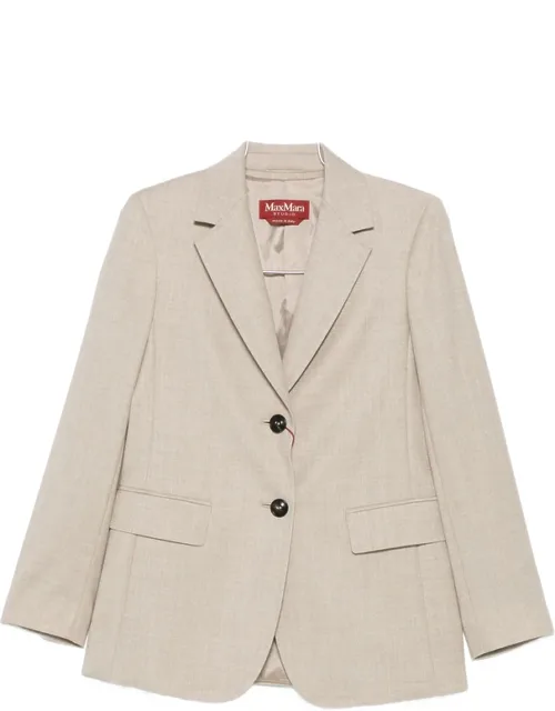 Single-breasted Notched-lapel Blazer