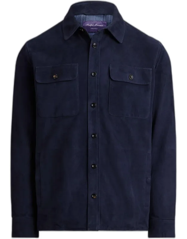 Calloway Suede Shirt Jacket