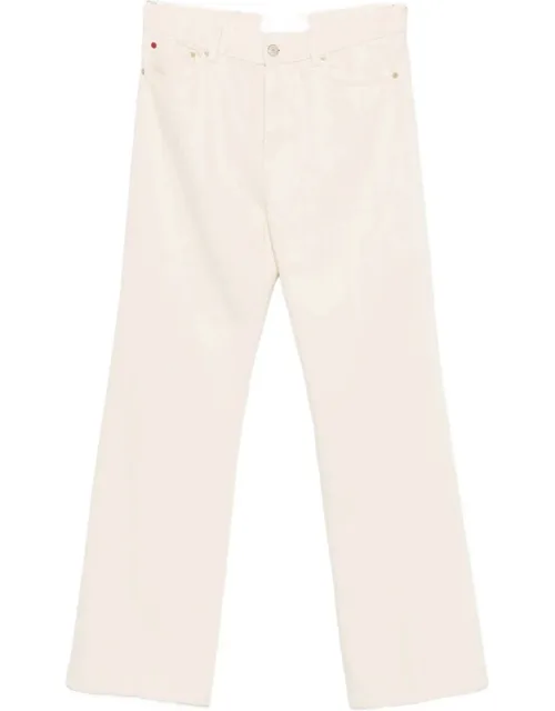 Logo-patch Wide-leg Jeans