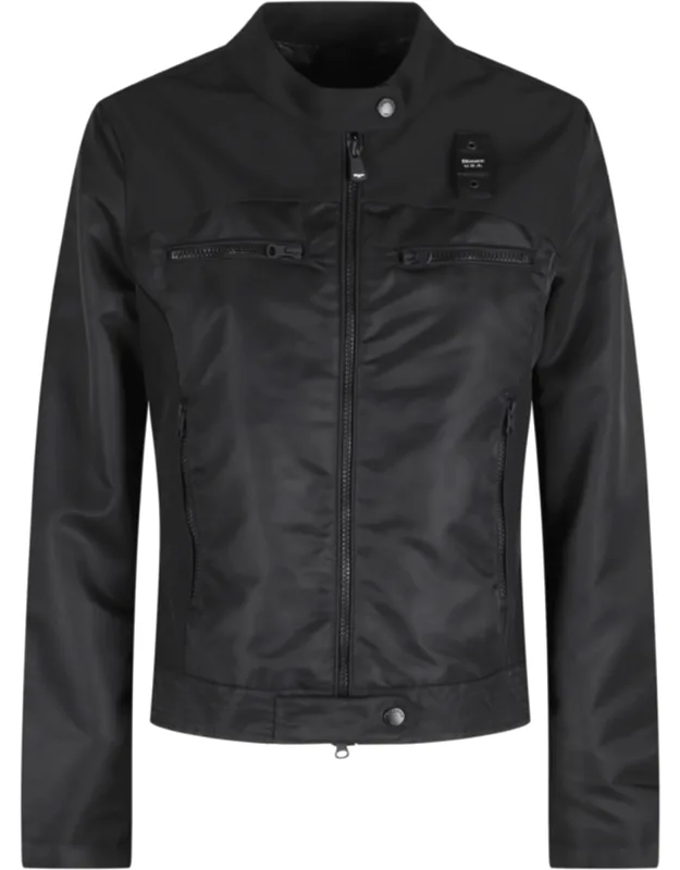 Melba Glitter Patch Zipped Jacket