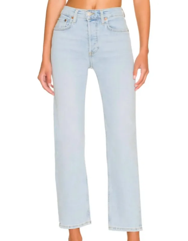 Comfort Stretch 70's Stove Pipe Jeans