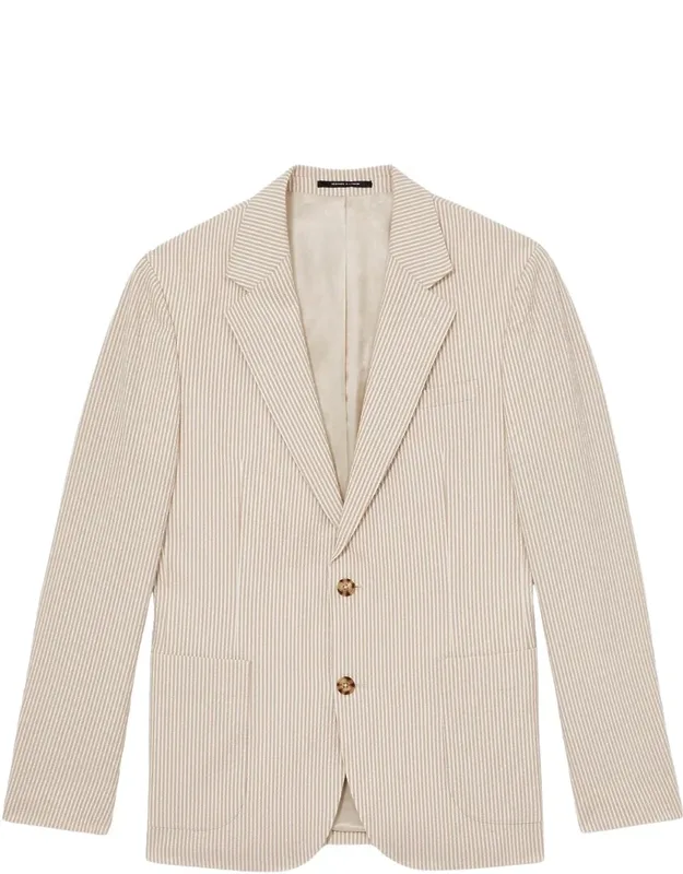 Seersucker Blazer