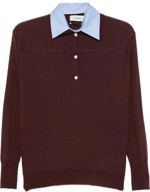 Button-placket Sweater