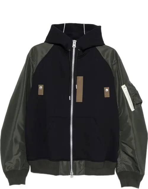 Panelled Zip-fastening Jacket