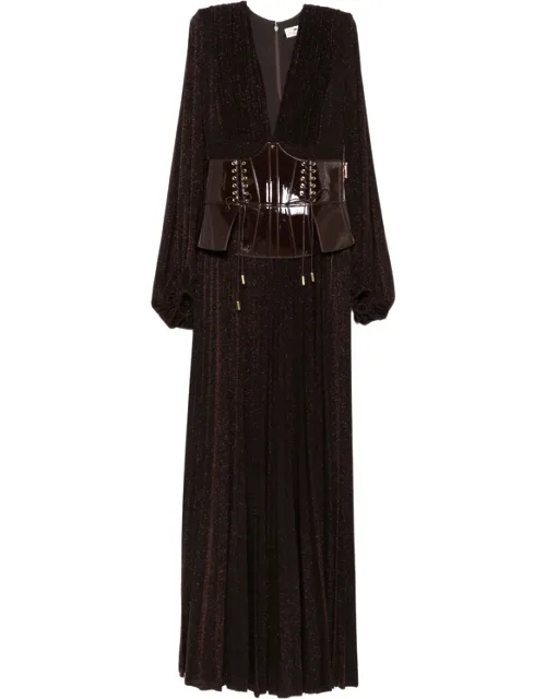V-neck Maxi Dress
